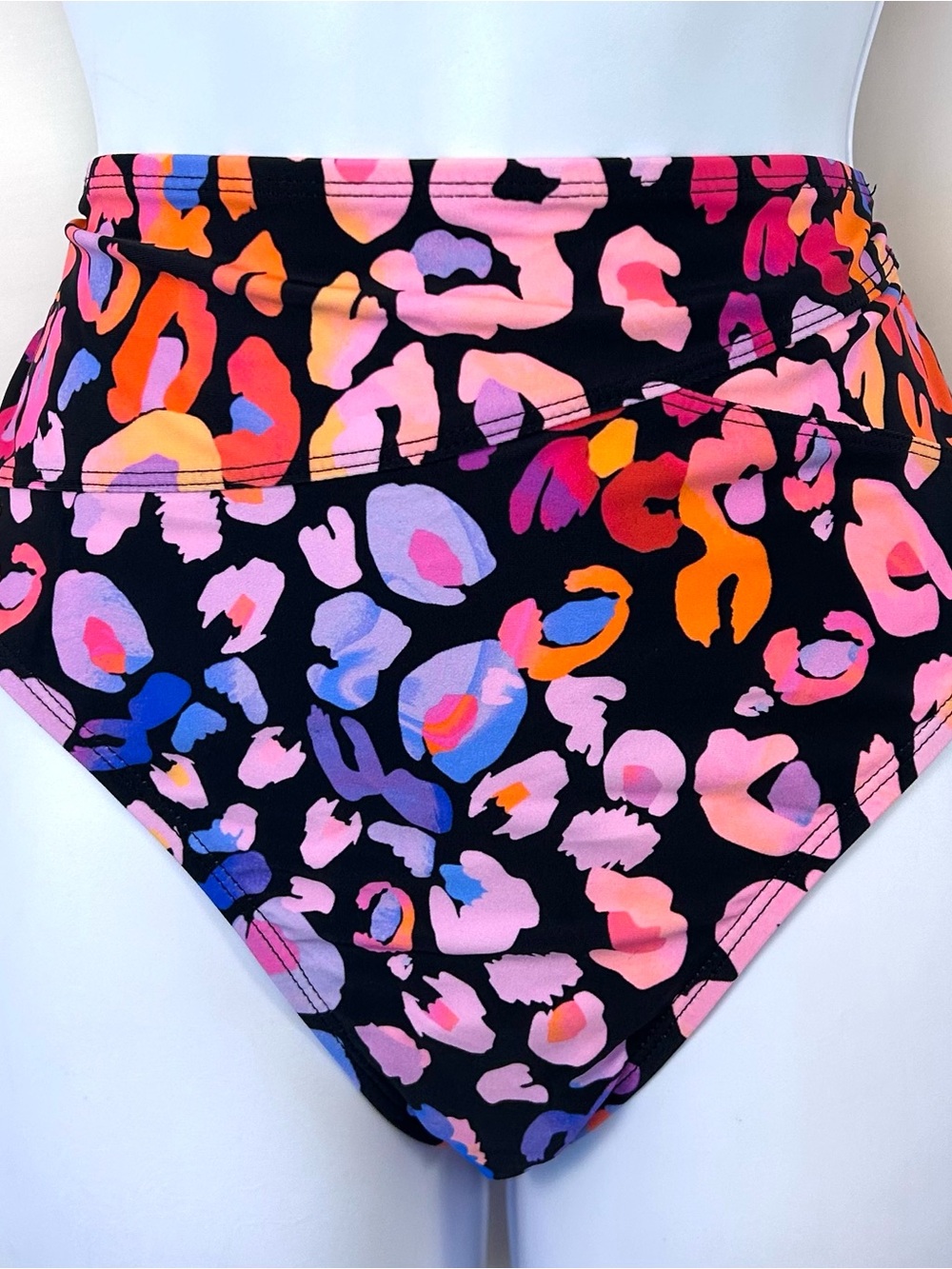 New Cupshe Women’s Colorful 2 Piece High Waist Bikini Swimsuit / large - Picture 3 of 12